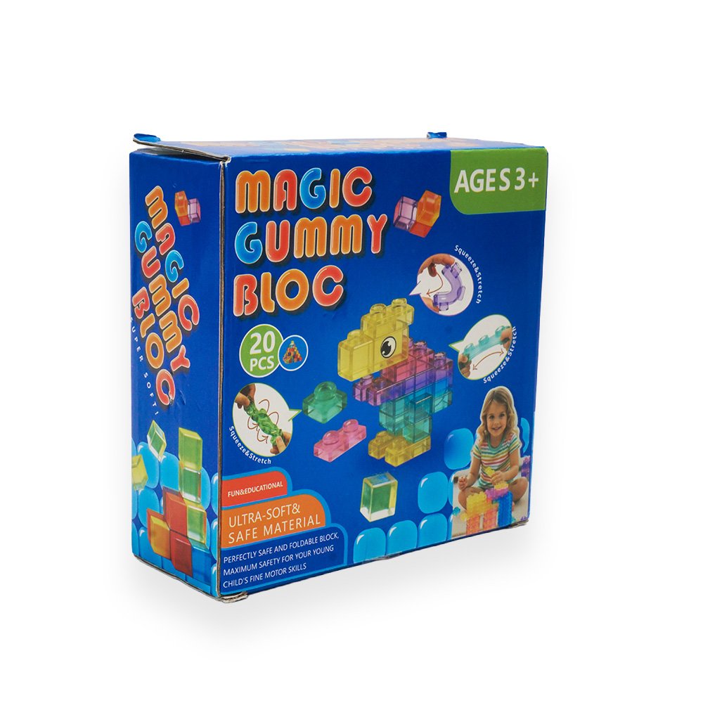 Magic Gummy Bloc Building Set 20 Pieces