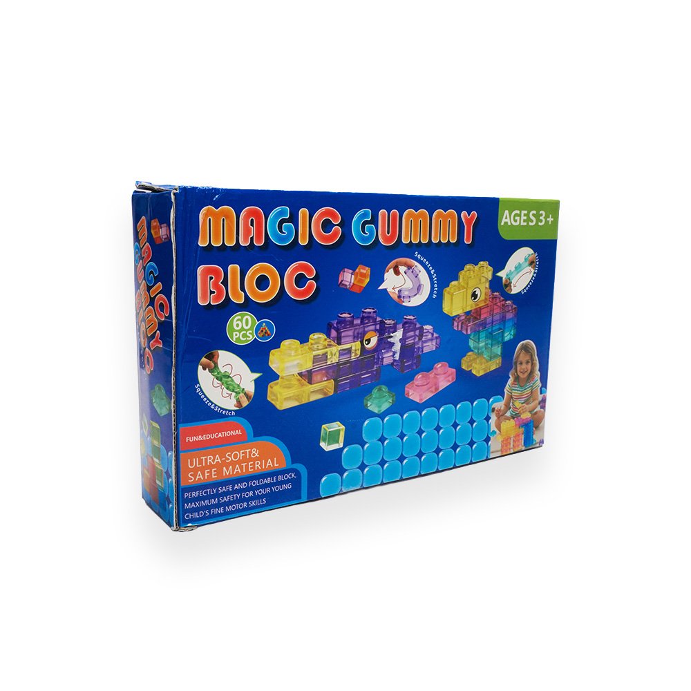 Magic Gummy Bloc Building Set 60 Pieces