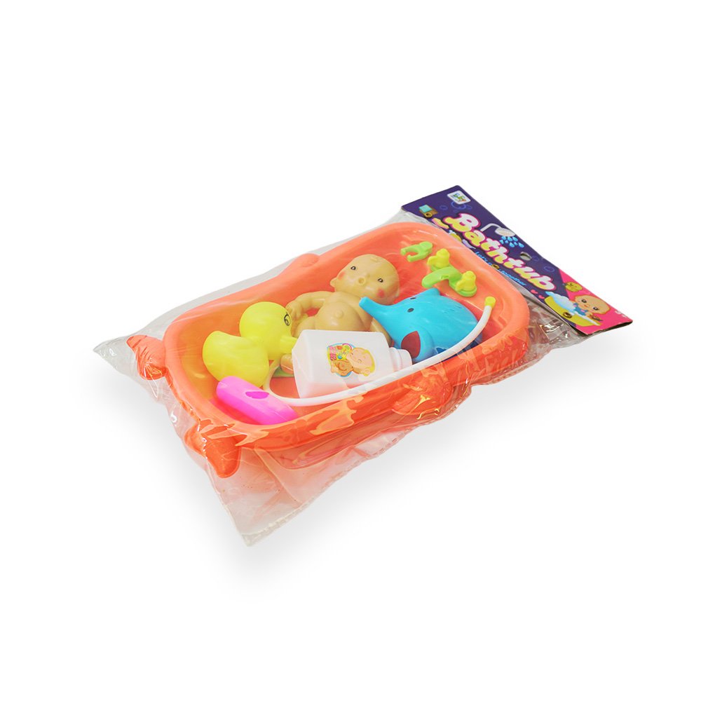 Baby Bathtub Pretend Play Toy Set