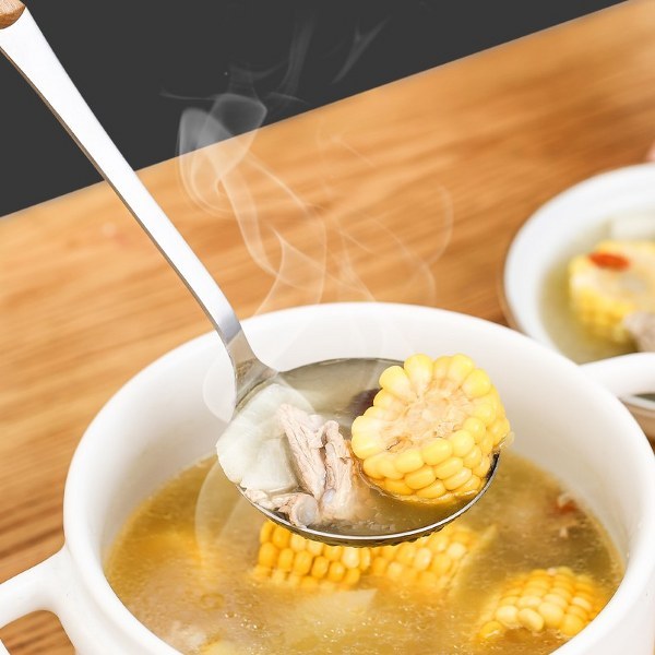Beech Stainless Steel Soup Spoon