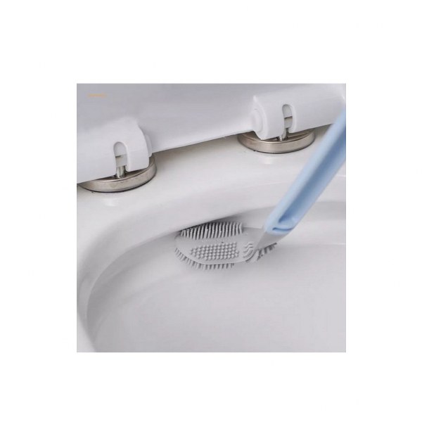 Silicone toilet brush