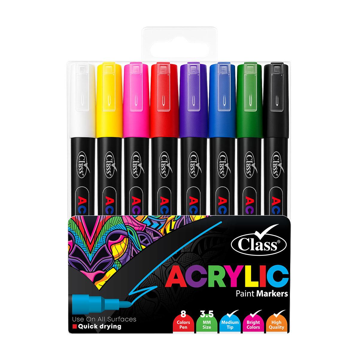 Arcylic Paint Marker 8Clr