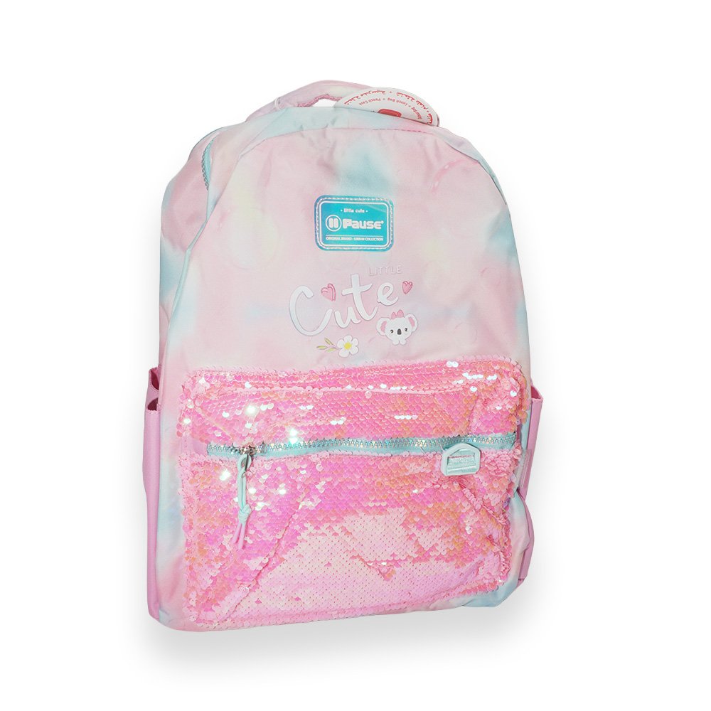 "Pastel Pink School Backpack, Pink"