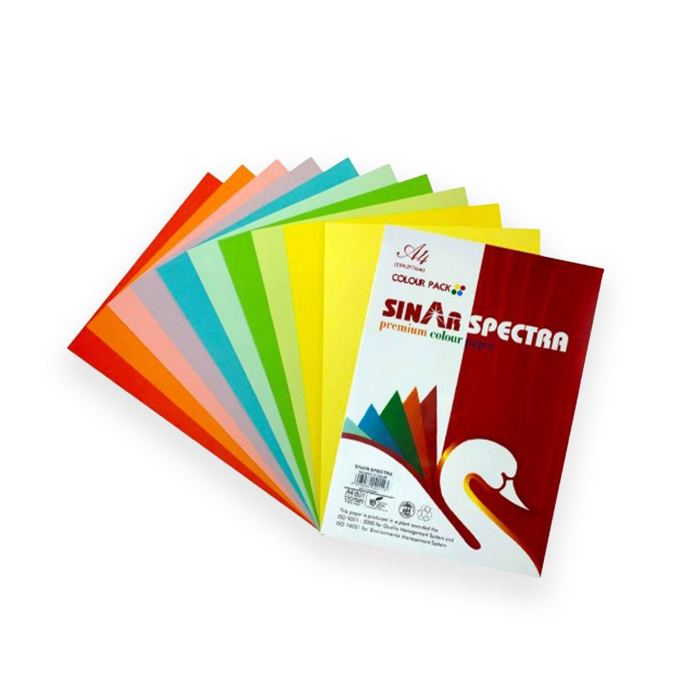 Sinar Spectra Rainbow Color Paper- 100 Sheets