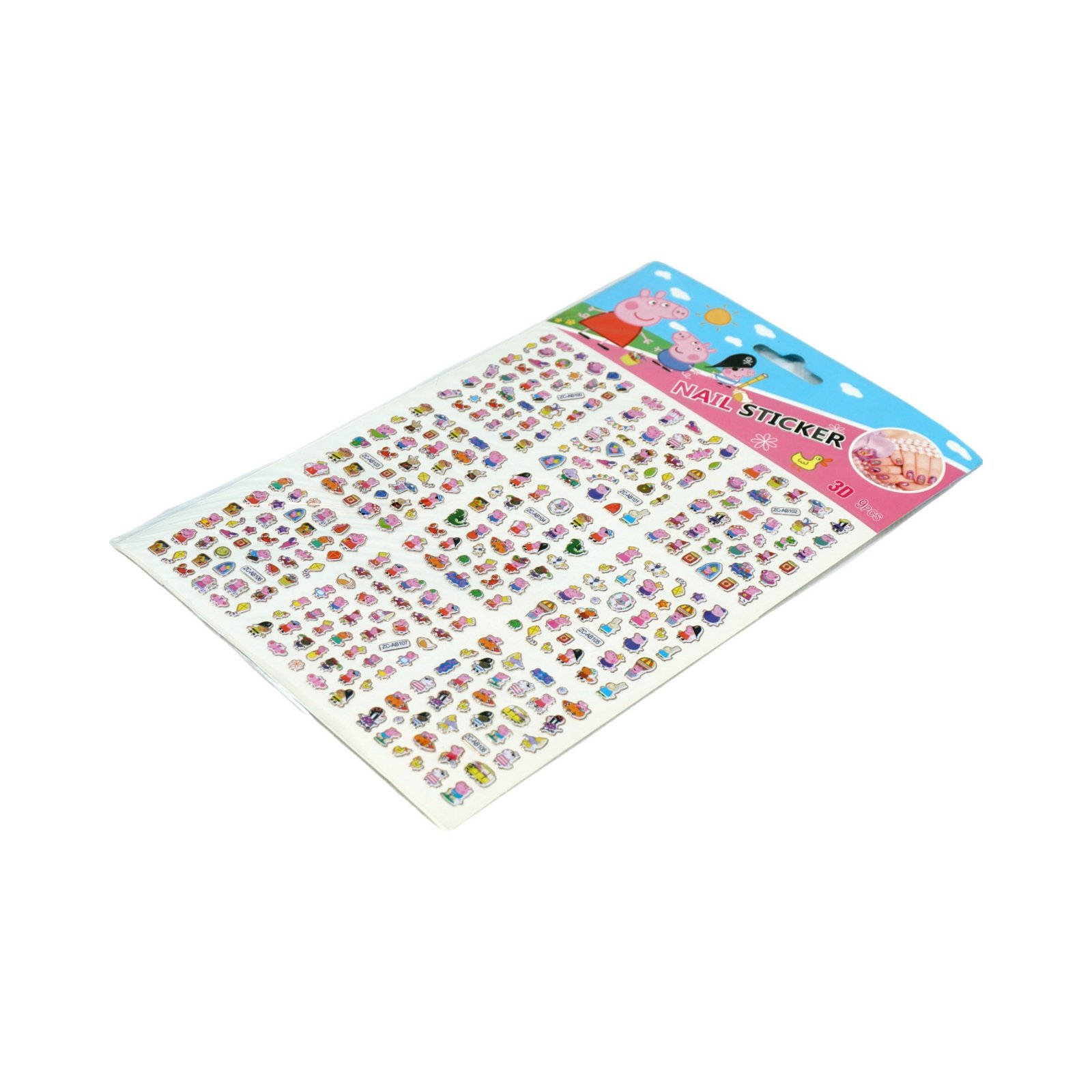 Mini Emoji Nail Art Sticker Sheet