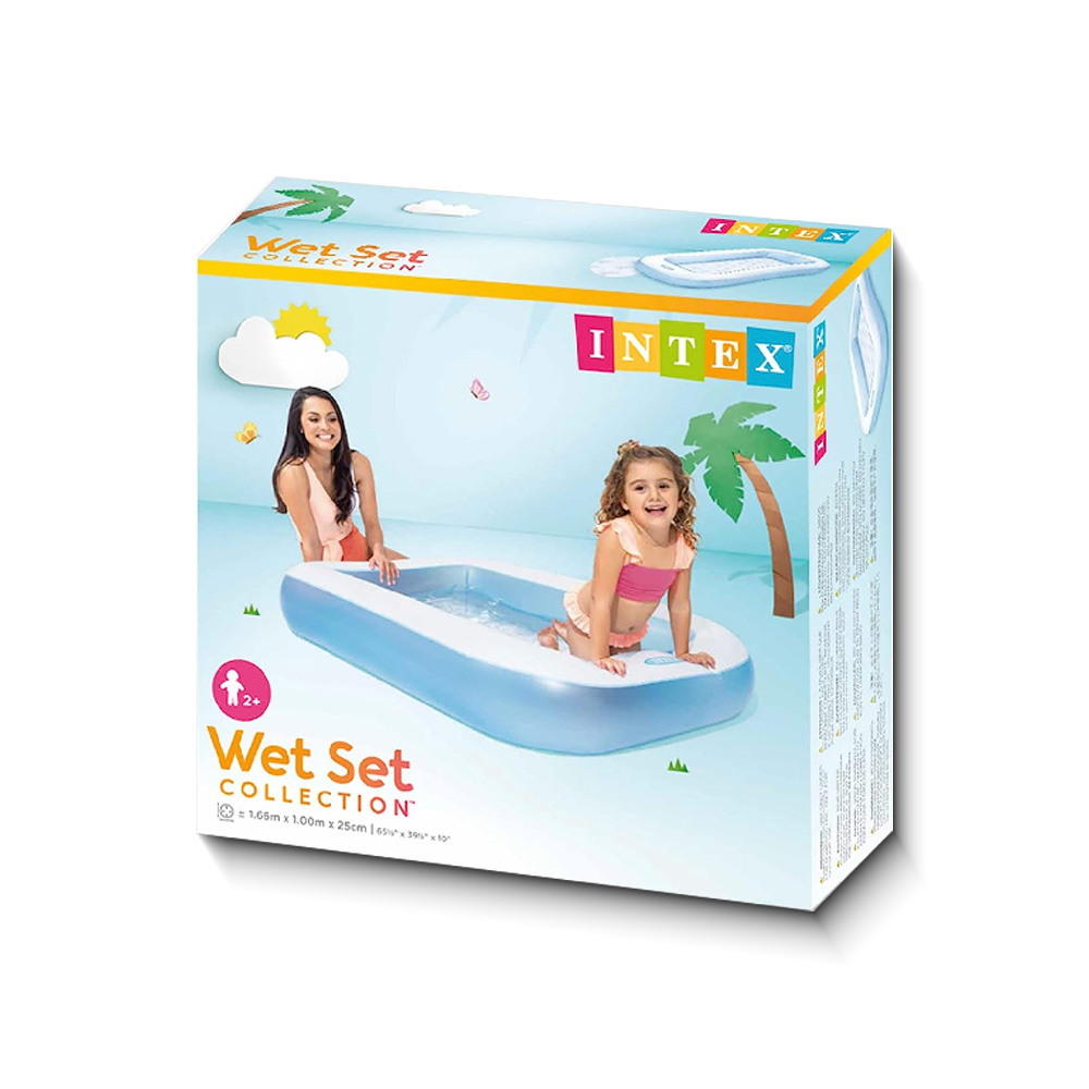 Intex Swimming Pool- 166x100x25cm