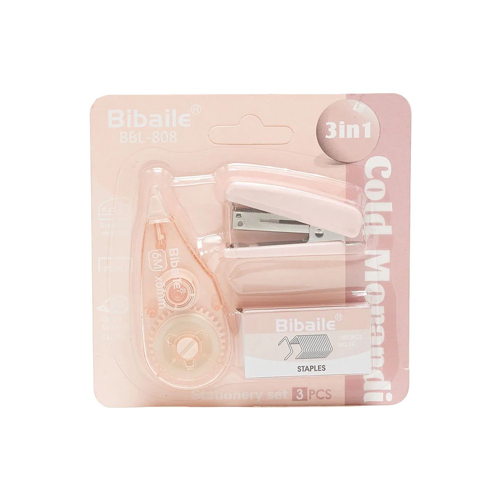 Bibaile 3-In-1 Desk Stationery Set