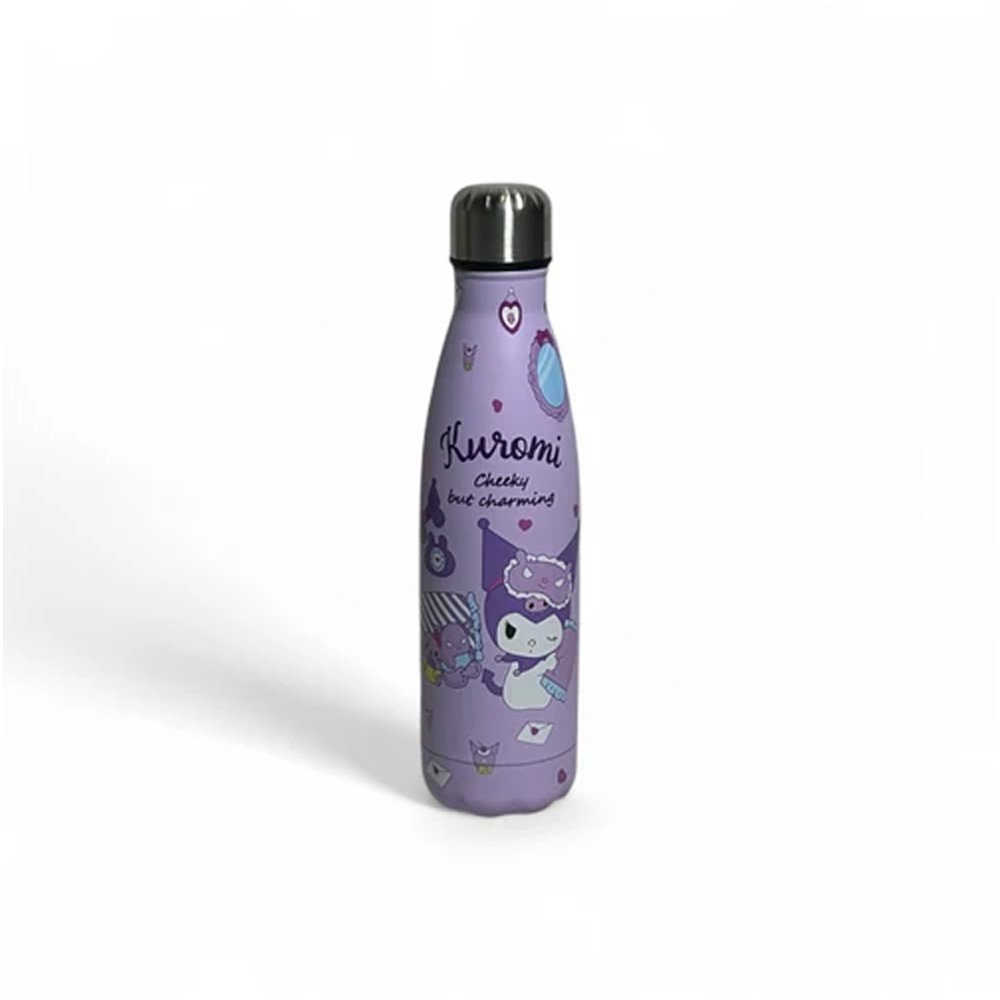 Kuromi Aluminium Water Bottle- 500Ml