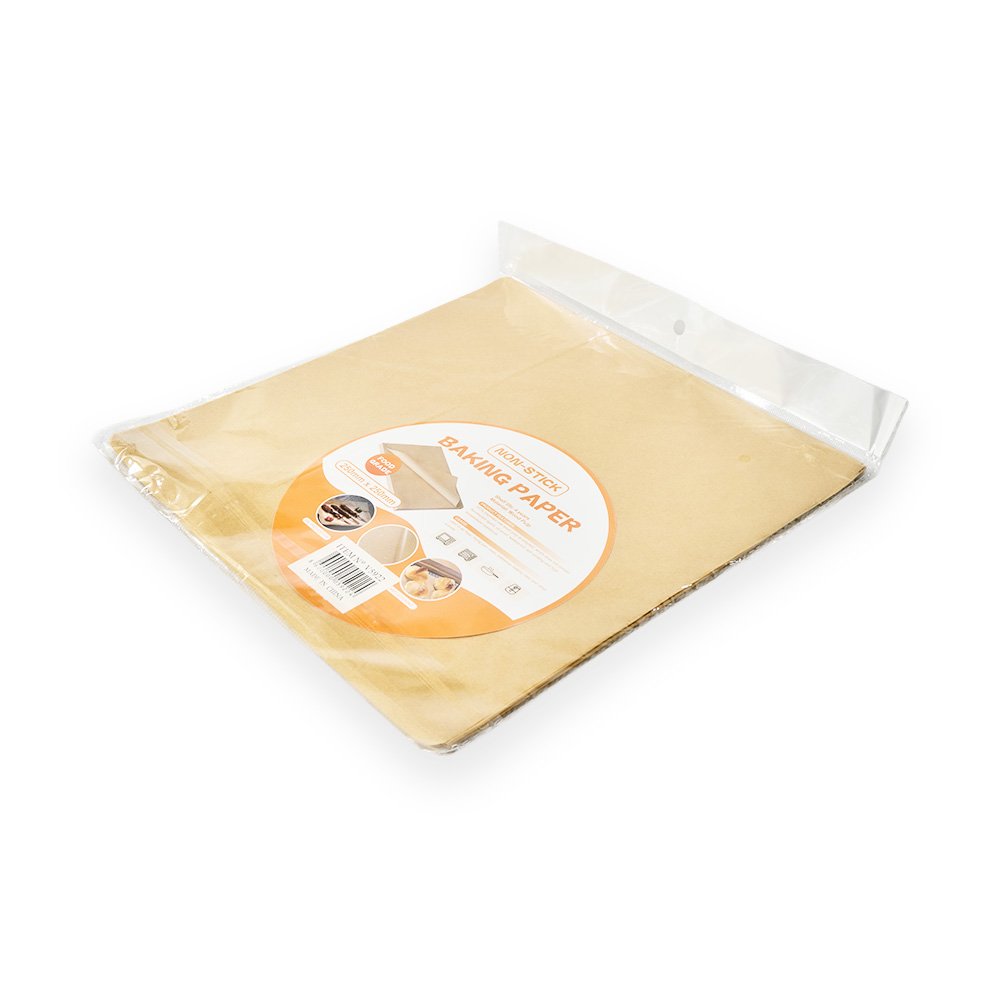 "Non-Stick Baking Paper- 250x250mm, 50 Pieces"