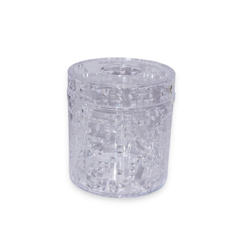 Cylinderical Acylic Dessert Box- 13x14cm