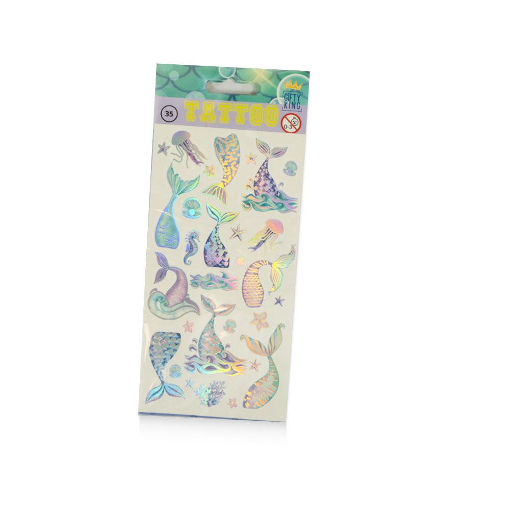 Holographic Mermaid Tattoos