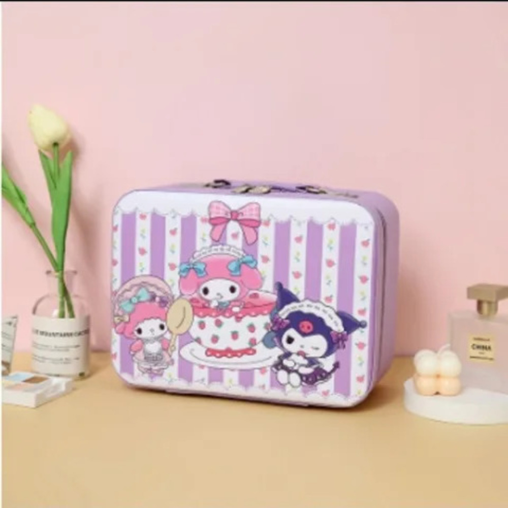 Sanrio My Melody & Kuromi Diy Craft Kit Kids Box With Clay Stickers Washi Tape