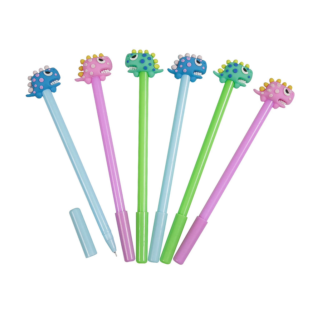 Dinosaur Gel Pen- Blue