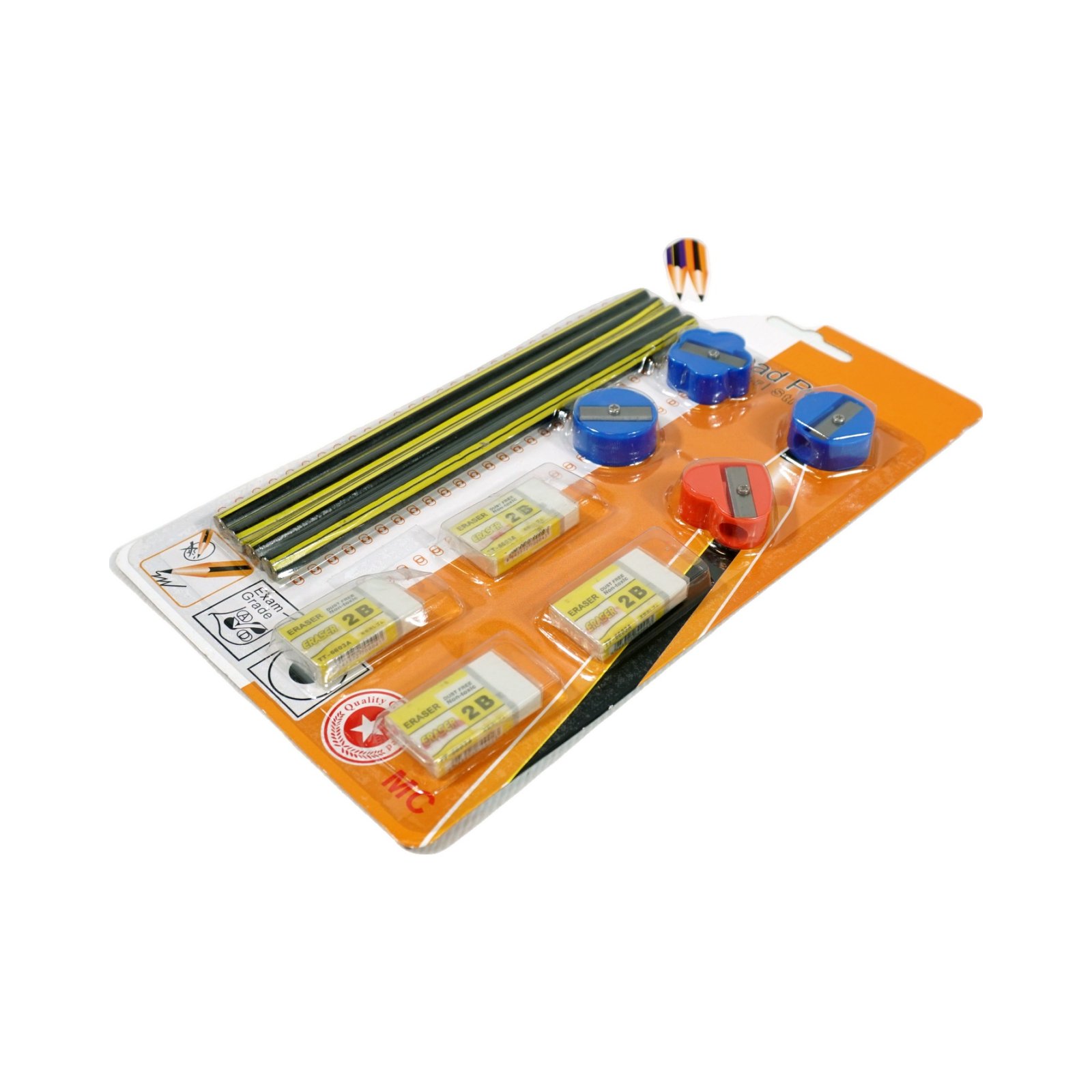 School Stationery Set- 12 Pieces