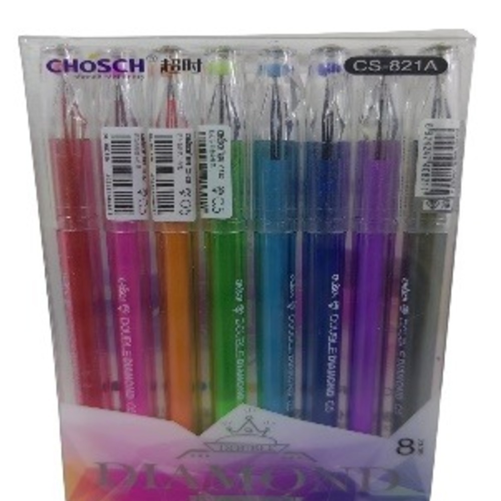 8 pcs pens set 0.5 mm