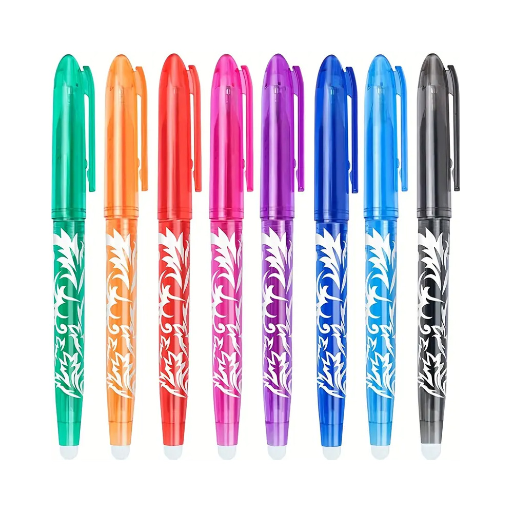 Erasable Pen  Blue 8 Pieces