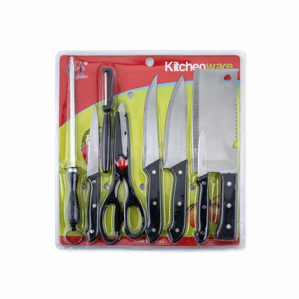 Iron kitchenware set,25.5cm,8p