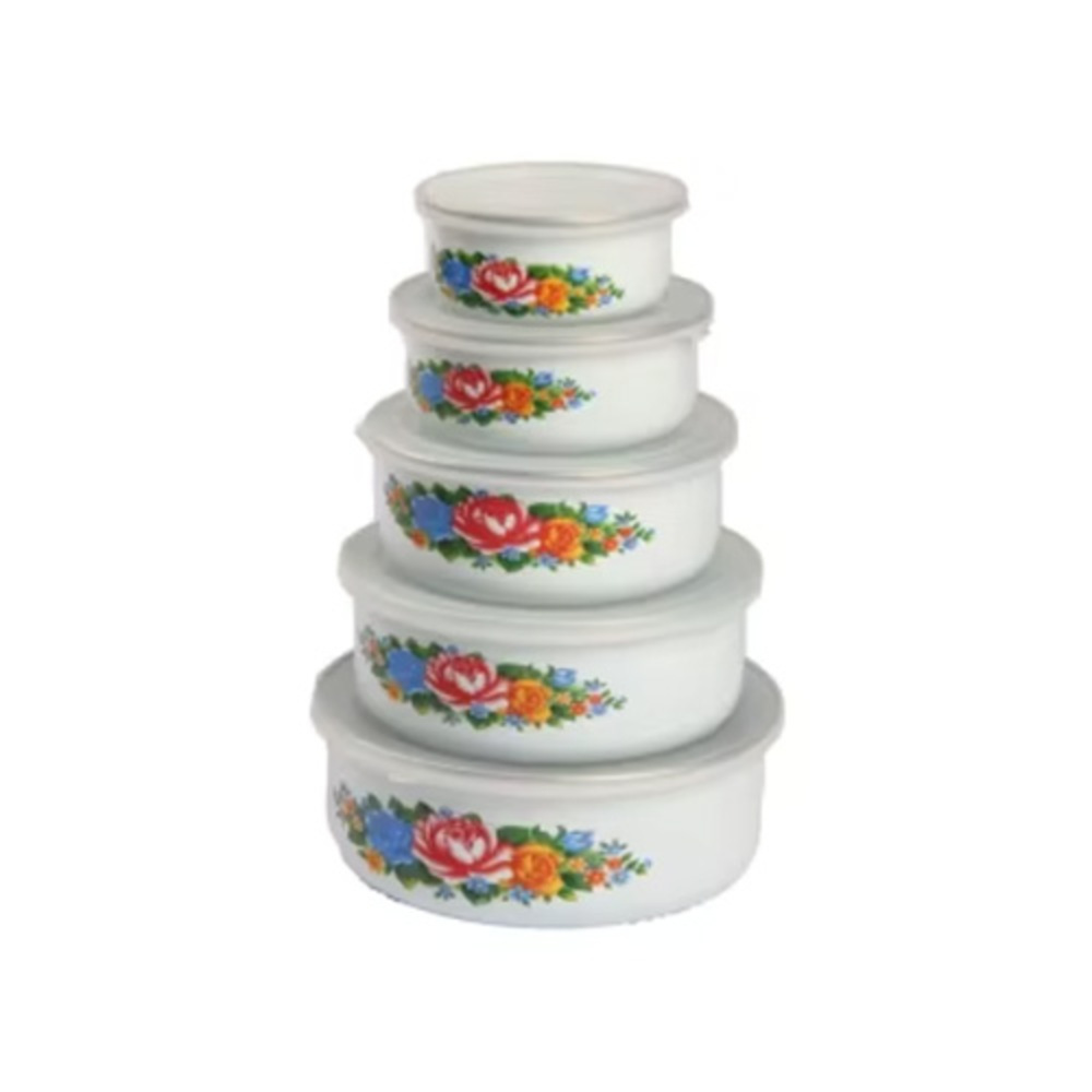 Enamel Casserole Pot with Lids