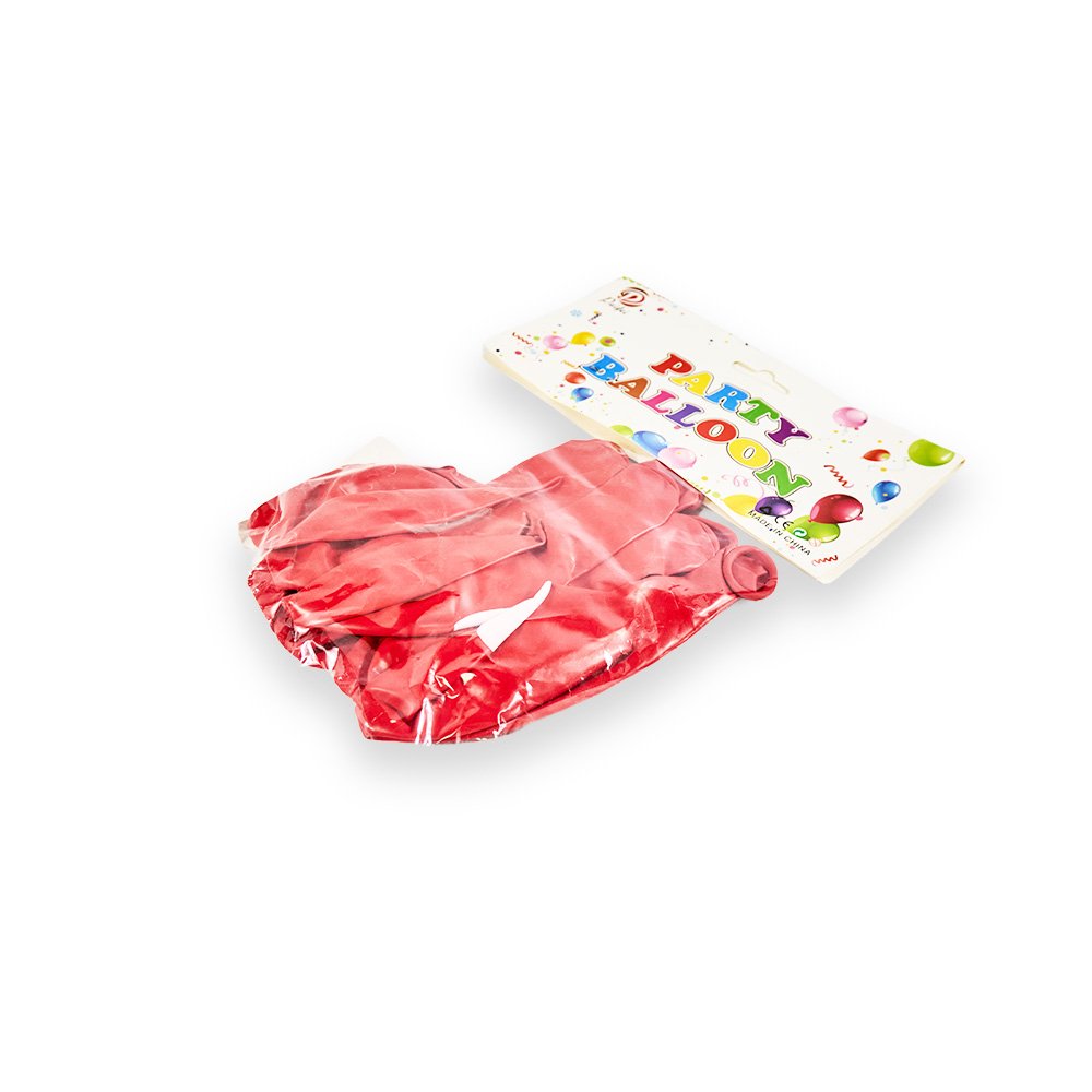 Heart Pattern Inflatable Party Balloon Set- 8 Pieces