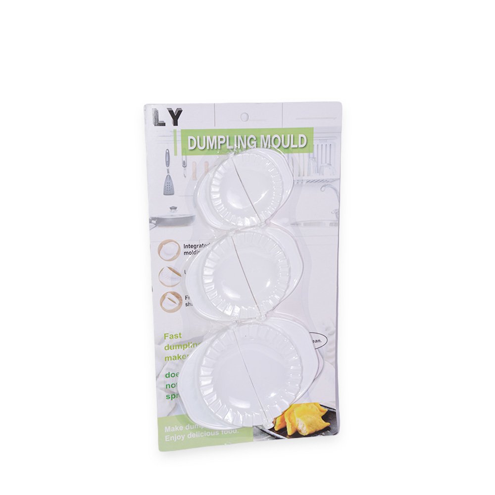 "Plastic Dumpling Moulding Set- Different Sizes, 3 Pieces"