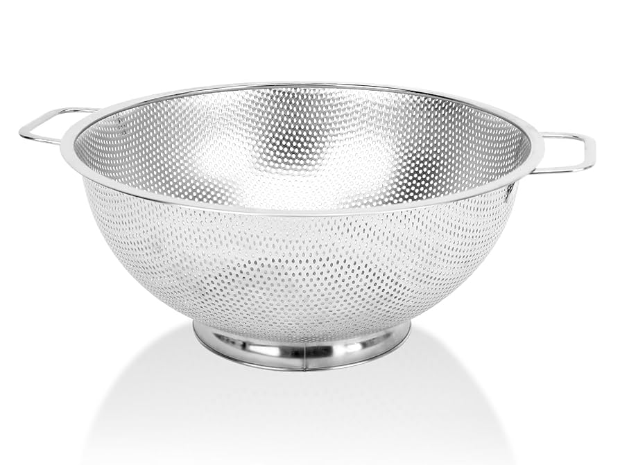 Durable Stainless Steel Colander- 28.5cm