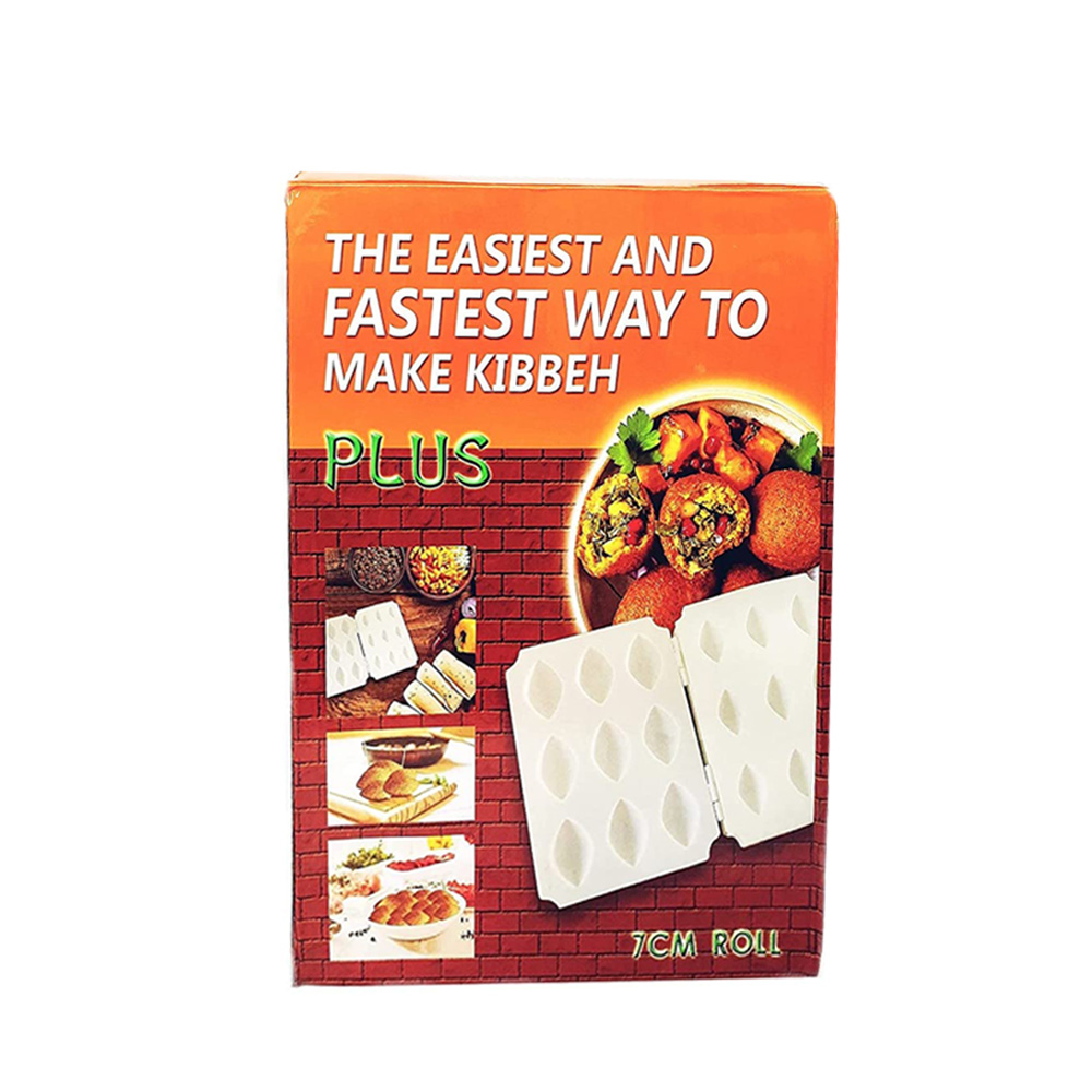 Kibbeh Maker Plus ? Plastic Mold For 7Cm Kibbeh Rolls