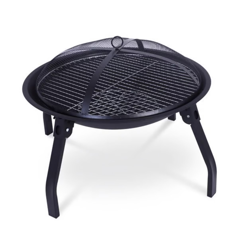 Outdoor BBQ Grill Fire Pit- 55x42cm