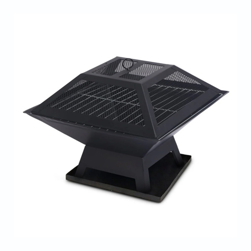 Outdoor BBQ Grill Fire Pit- 47x47x13.5cm