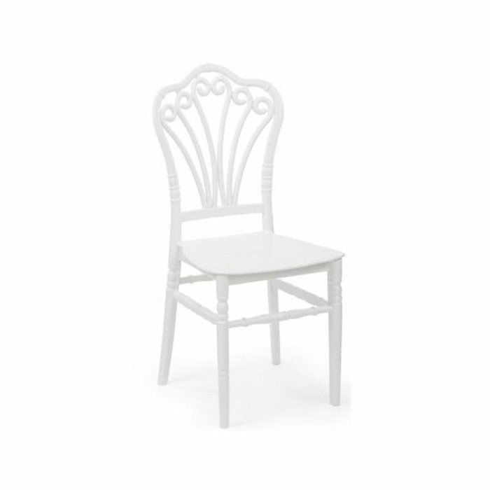 Plastic Chair- White 92x40x39cm