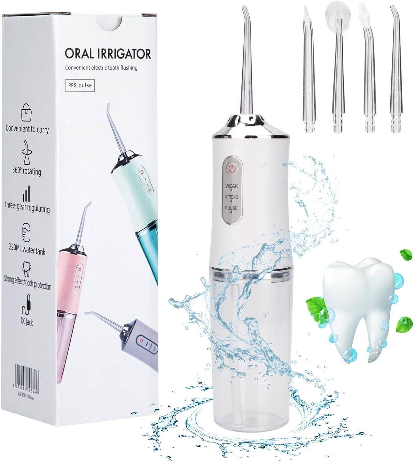 Cordless Rechargeable Oral Irrigator ? Water Flosser