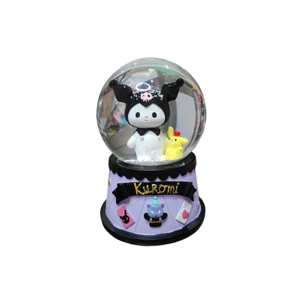 Kuromi Snow Globe