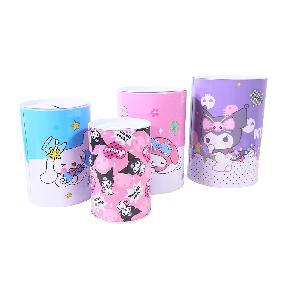 Sanrio Metal Saving Box Set- 4 Pieces