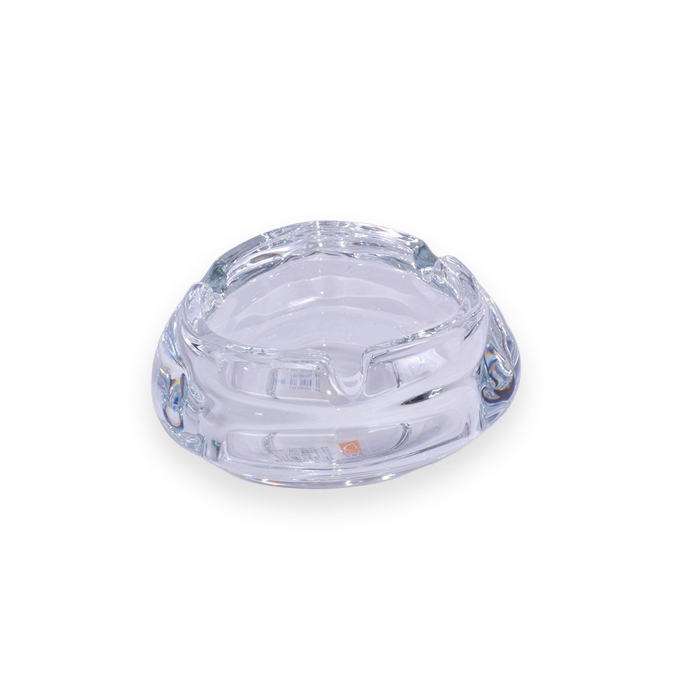 Glass Round Ashtray- 8.5x5.5cm