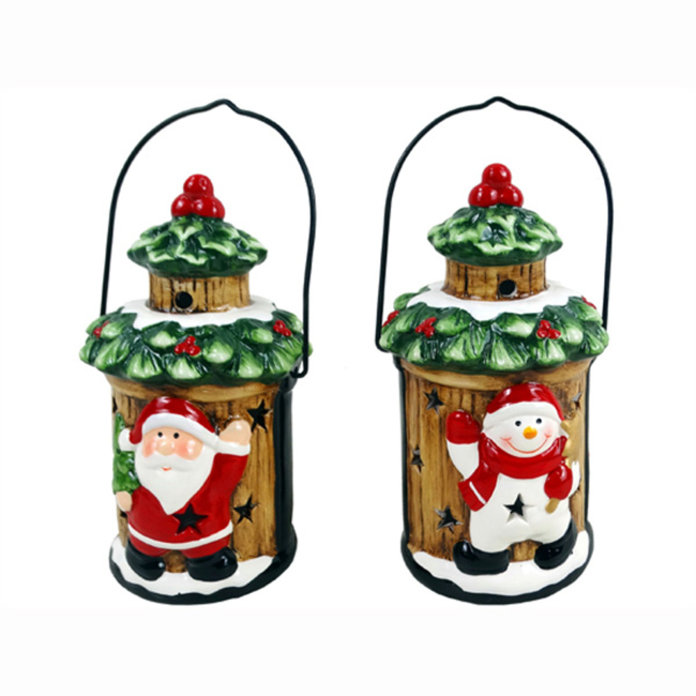 Festive Holiday-Theme Ceremic Decoration