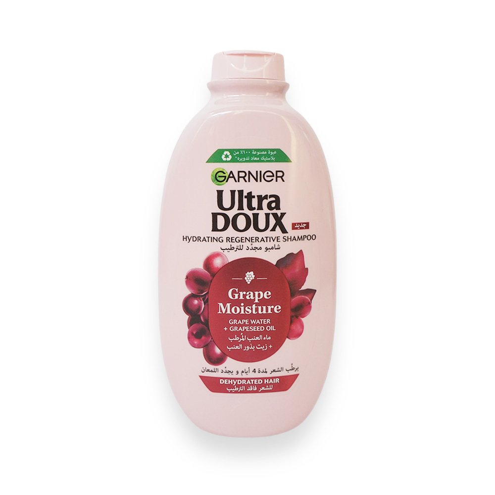 Garnier Ultra Doux Grape Water Grapeseed Oil Shampoo 600ml