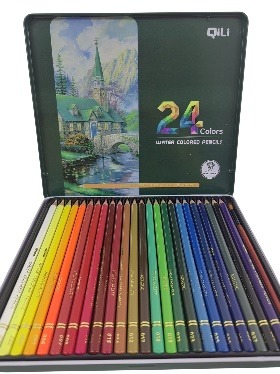 Colors Water Colored Pencils 24 Pcs