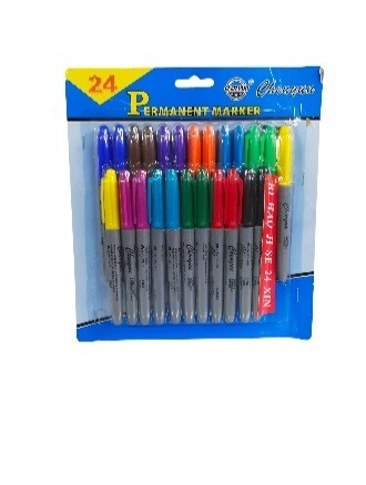 permanent marker  24 Pcs