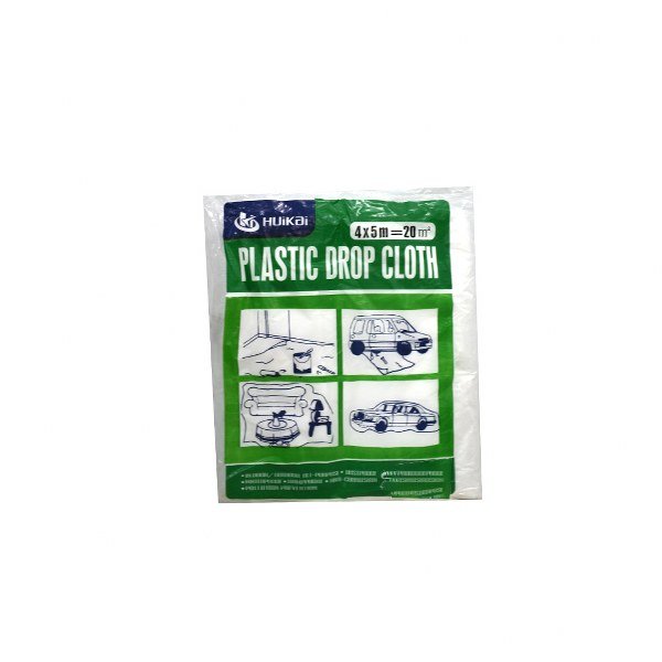 PE drop cloth,4*5m