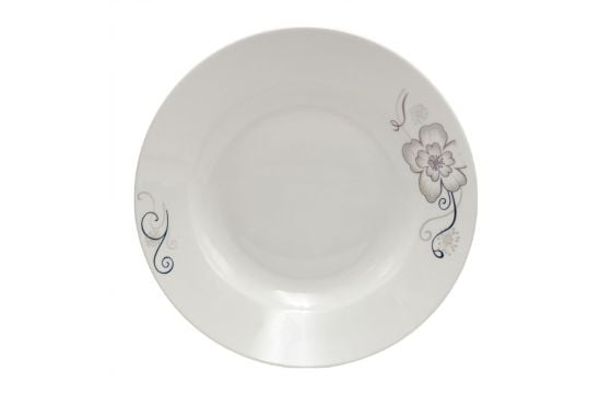 "Ceramic Bowl- White, 7 Inches"