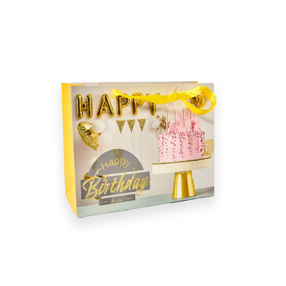 Birthday Gift Bag With Different Designs-23.5x18x8.5cm