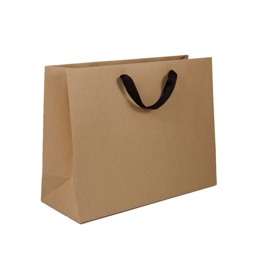 "Paper Gift Bag- Brown, 46x35x35cm"