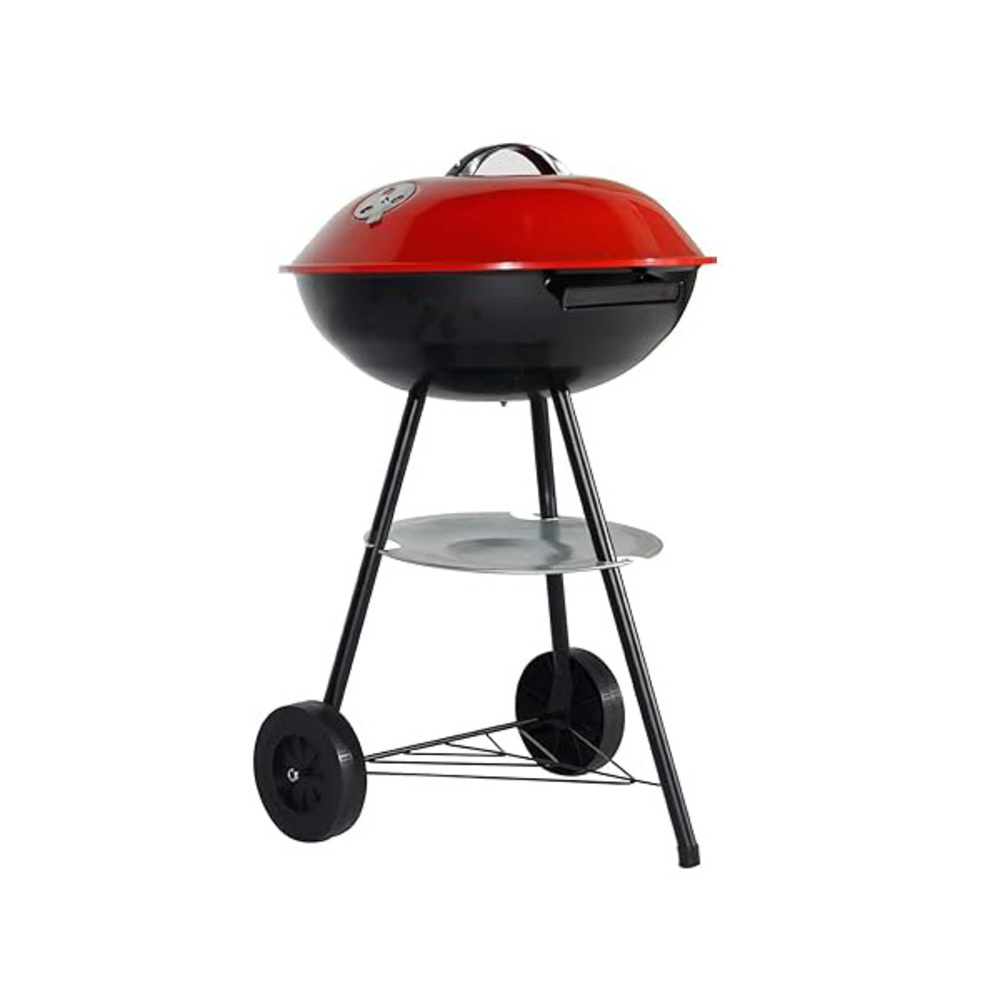 Charcoal BBQ Grill with Wheels- 44x72cm