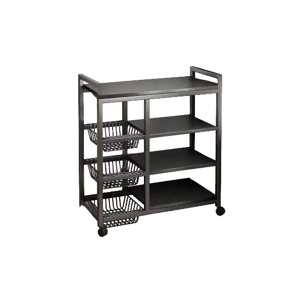 Metal Storage Shelf 5-Tier - 80x32x125cm