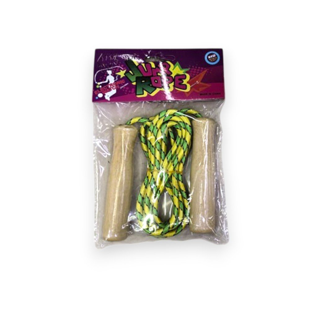 Wooden Handle Jump Rope- 2.15 Meters