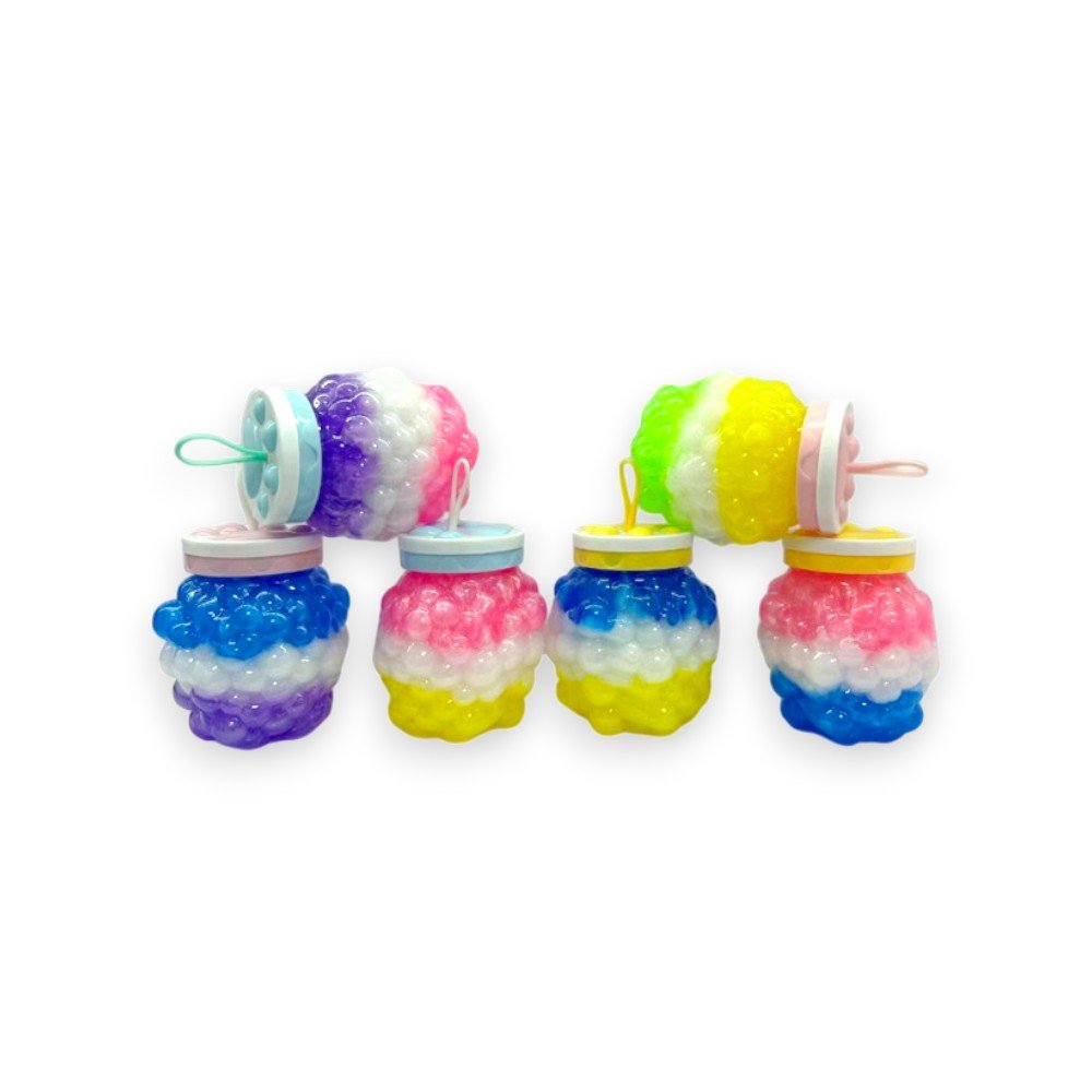 Bubble Tri-Color Slime