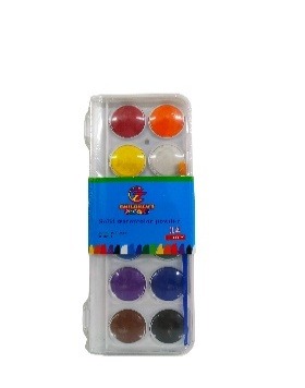 Solid Watercolor Powder 12 Colors