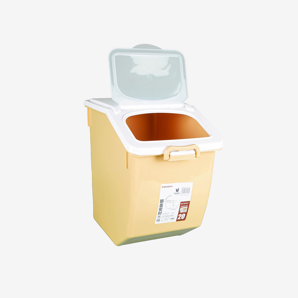 Plastic rice storage box 40*27*40cm