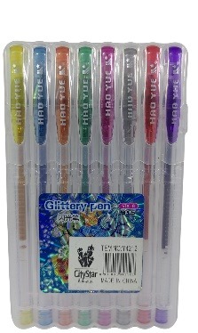 Pen Set 8 Pcs Colored