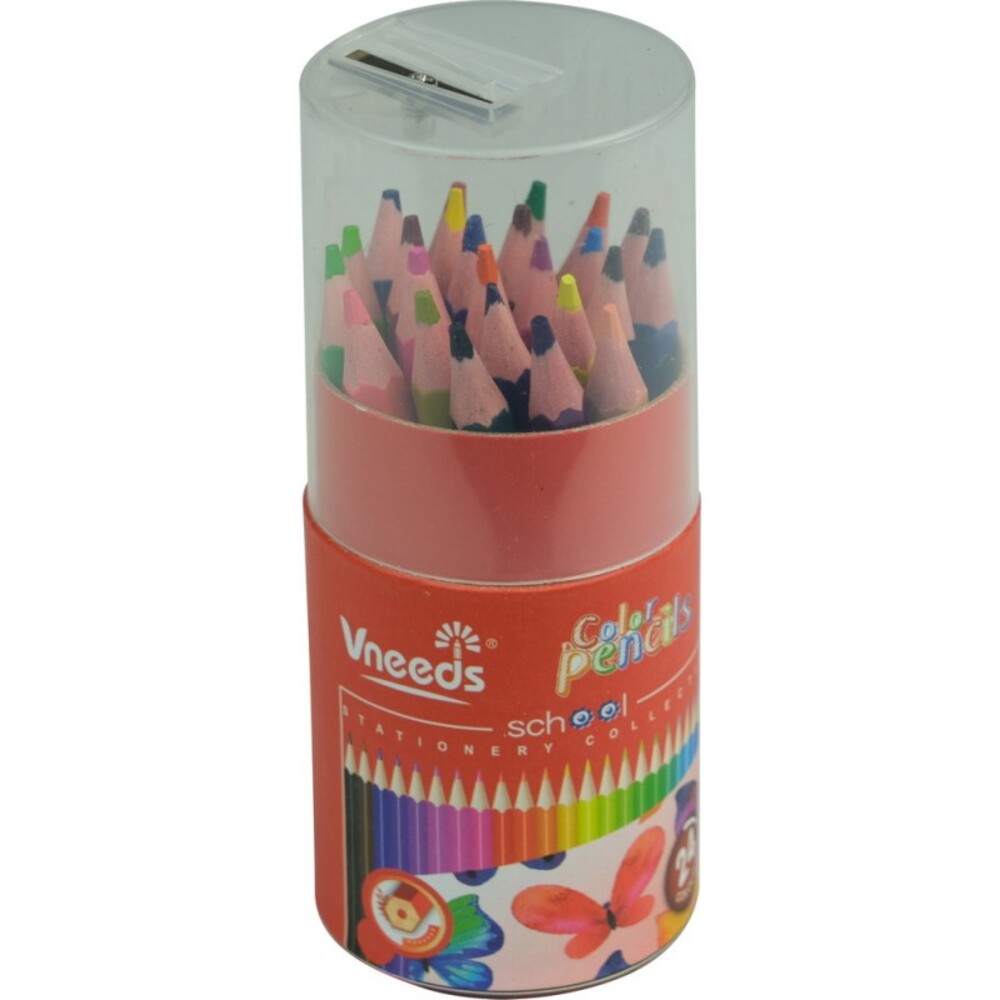 VNeeds Color pencil- 12 Mini Colors