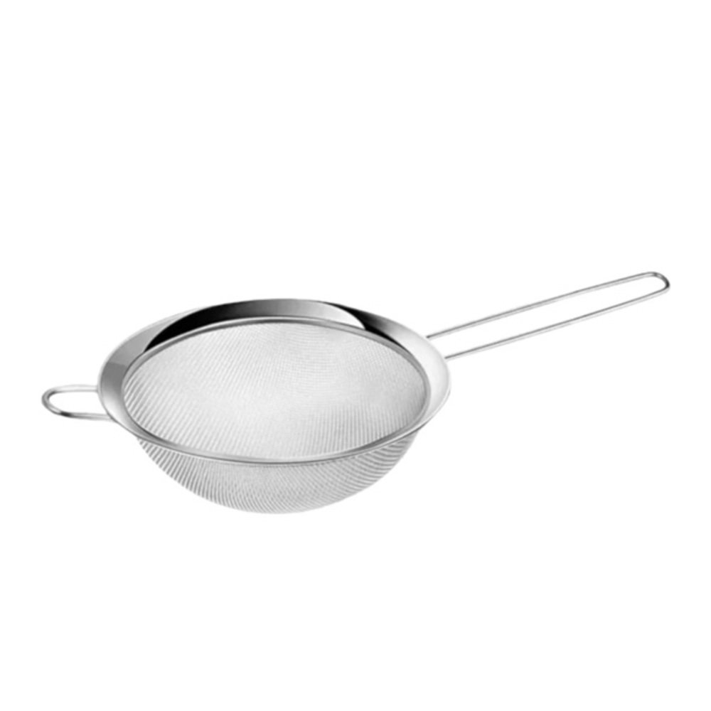Stainless Steel Fine Mesh Strainer Kitchen Sieve For Sifting Straining 14Cm